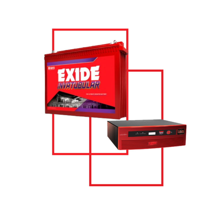 EXIDE INVERTERZ GQP(GQP12V900) + EXIDE INVAHOMZ FEH0-IHST1500 150AH